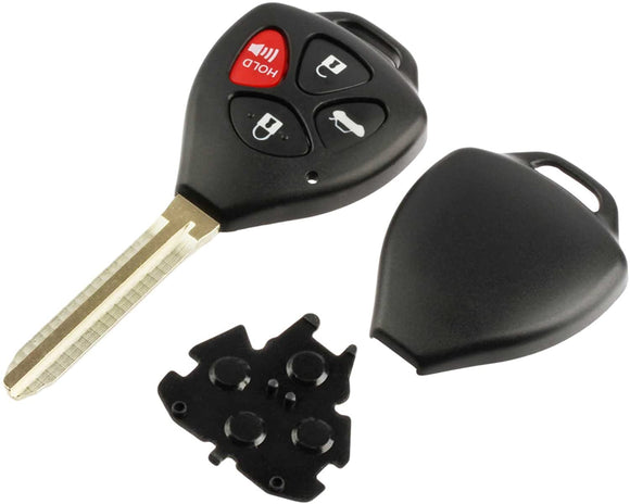 Toyota Camry Corolla Venza 4Btn Remote Key Shell Replacement FCC ID: HYQ12BBY, GQ4-29T